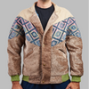 Aztec Navajo bomber Jacket Jacket description Patchwork Aztec Navajo jacket, Hand Quilted Sustainable Jacket, Size L , Corduroy Bomber Jacket, Upcycled Aztec Jacket. 100% cotton Zabazar original one of a kind jackets aztec navajo retro 80's 90's coat