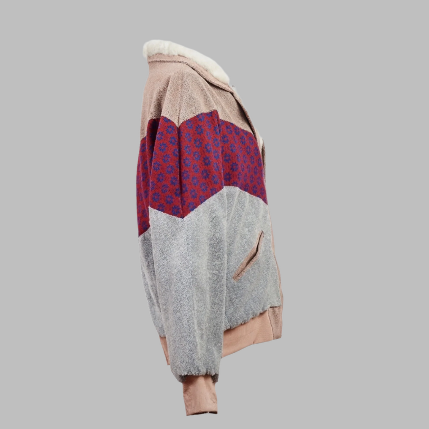 aztec navajo bomber jacket zabazar bomber Jacket description Patchwork Aztec Navajo jacket, Hand Quilted Sustainable Jacket, Size L , Corduroy Bomber Jacket, Upcycled Aztec Jacket. 100% cotton Zabazar original one of a kind jackets aztec navajo retro 80's 90's coat