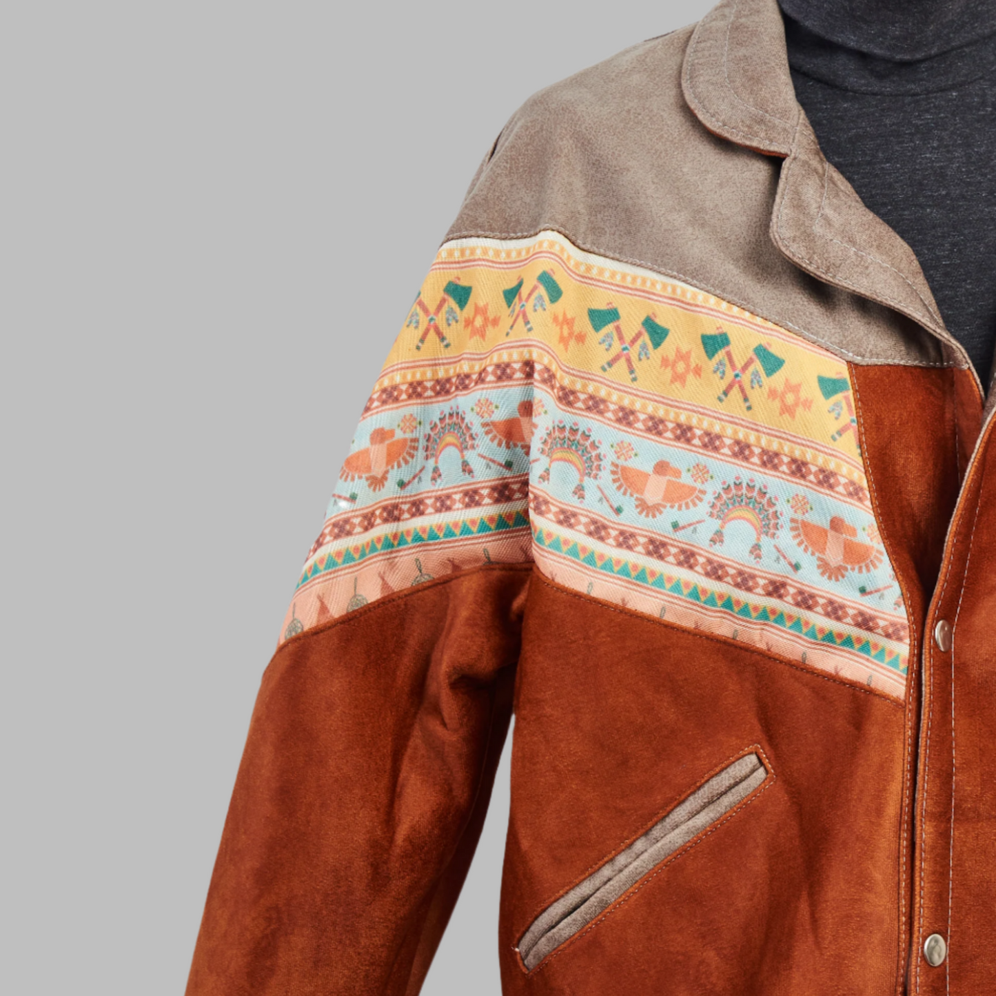aztec navajo bomber jacket zabazar bomber Jacket description Patchwork Aztec Navajo jacket, Hand Quilted Sustainable Jacket, Size L , Corduroy Bomber Jacket, Upcycled Aztec Jacket. 100% cotton Zabazar original one of a kind jackets aztec navajo retro 80's 90's coat