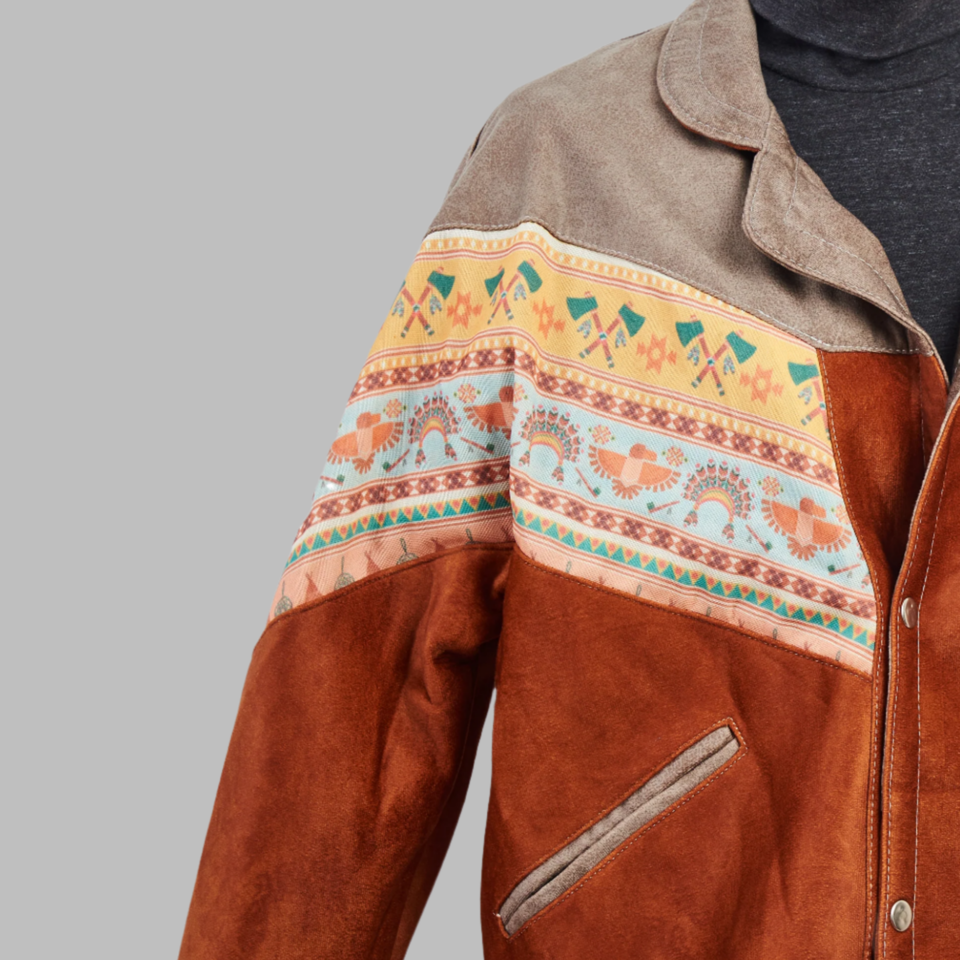aztec navajo bomber jacket zabazar bomber Jacket description Patchwork Aztec Navajo jacket, Hand Quilted Sustainable Jacket, Size L , Corduroy Bomber Jacket, Upcycled Aztec Jacket. 100% cotton Zabazar original one of a kind jackets aztec navajo retro 80's 90's coat