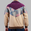 Kilim Bomber Patchwork Jacket Zabazar Jacket description Patchwork Kilim pattern jacket, Hand Quilted Sustainable Jacket, Size L , Bomber Jacket, Upcycled vintage Jacket. 100% cotton one of a kind Original Zabazar Product.