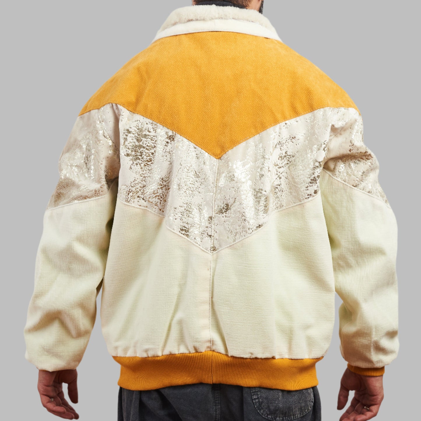 Zabazar Kilim Bomber Patchwork Jacket Patchwork Motifs pattern coat, Hand Quilted Sustainable jacket, Size L, Bomber Jacket, Upcycled vintage Jacket. 100% cotton one of a kind Original Zabazar Product.