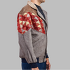 Zabazar Kilim Bomber Patchwork Jacket Patchwork Motifs pattern coat, Hand Quilted Sustainable jacket, Size L, Bomber Jacket, Upcycled vintage Jacket. 100% cotton one of a kind Original Zabazar Product.