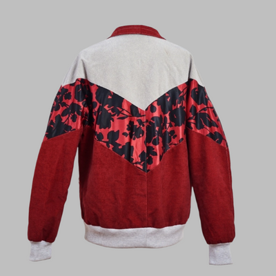 aztec navajo bomber jacket zabazar bomber Jacket description Patchwork Aztec Navajo jacket, Hand Quilted Sustainable Jacket, Size L , Corduroy Bomber Jacket, Upcycled Aztec Jacket. 100% cotton Zabazar original one of a kind jackets aztec navajo retro 80's 90's coat