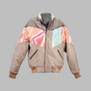 Kilim Bomber Patchwork Jacket Zabazar Jacket description Patchwork Motifs pattern coat, Hand Quilted Sustainable Jacket, Size L , Bomber Jacket, Upcycled vintage Jacket. 100% cotton one of a kind Original Zabazar Product.