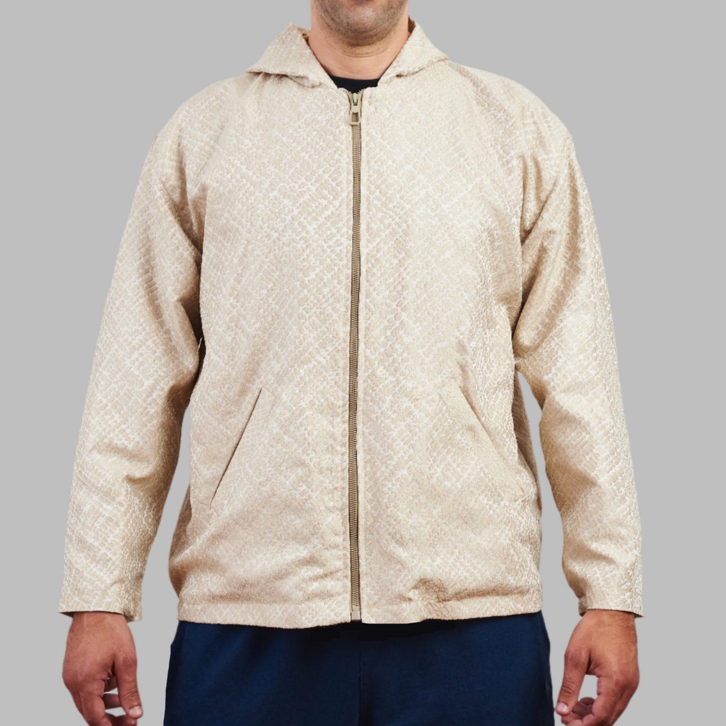 Experience a Unique blend of Heritage and Streetwear with the Eastern Majesty Zip Top Hoodie. Crafted from authentic 80s and 90s vintage fabrics, this 100% cotton hoodie offers a premium feel with a soft napped interior for extra warmth. Designed for a relaxed, oversized fit, it’s available in size L , making it a versatile addition to any wardrobe.