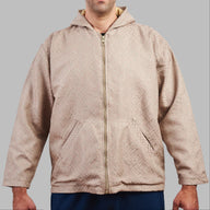 Experience a Unique blend of Heritage and Streetwear with the Eastern Majesty Zip Top Hoodie. Crafted from authentic 80s and 90s vintage fabrics, this 100% cotton hoodie offers a premium feel with a soft napped interior for extra warmth. Designed for a relaxed, oversized fit, it’s available in size L , making it a versatile addition to any wardrobe.