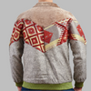 Kilim Bomber Patchwork Jacket Zabazar Jacket description Patchwork Kilim pattern jacket, Hand Quilted Sustainable Jacket, Size L , Bomber Jacket, Upcycled vintage Jacket. 100% cotton one of a kind Original Zabazar Product.